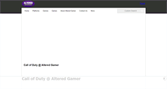 Desktop Screenshot of call-of-duty.alteredgamer.com